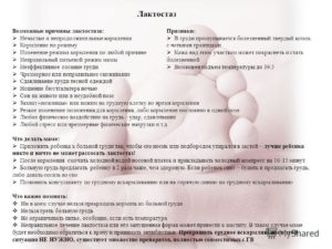 Болит молочная железа при лактации