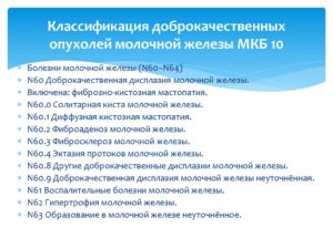 Липома молочной железы мкб 10