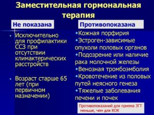 Гармонозаменяющая терапия при климаксе препараты