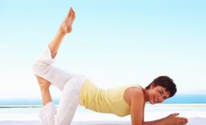Упражнения йоги при климаксе