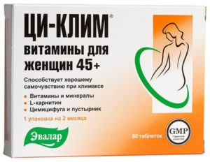 Продукция эвалар для женщин при климаксе